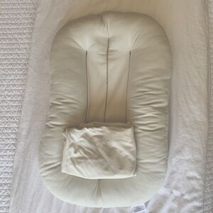SnuggleMe Organic Infant lounger and cover
